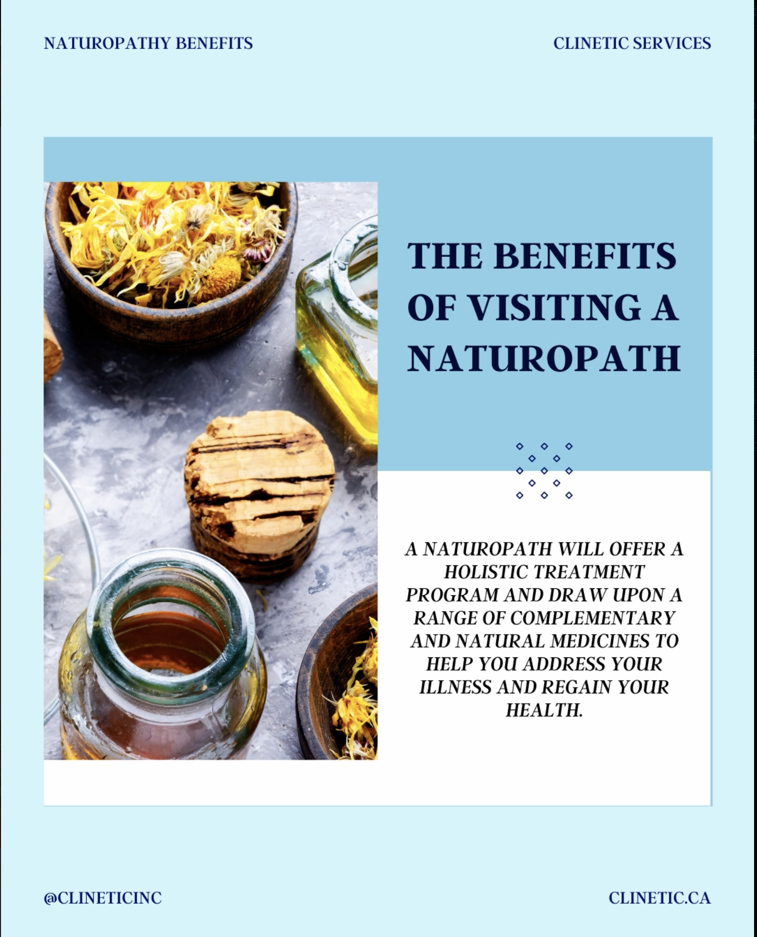 The benefits of visiting a Naturopath