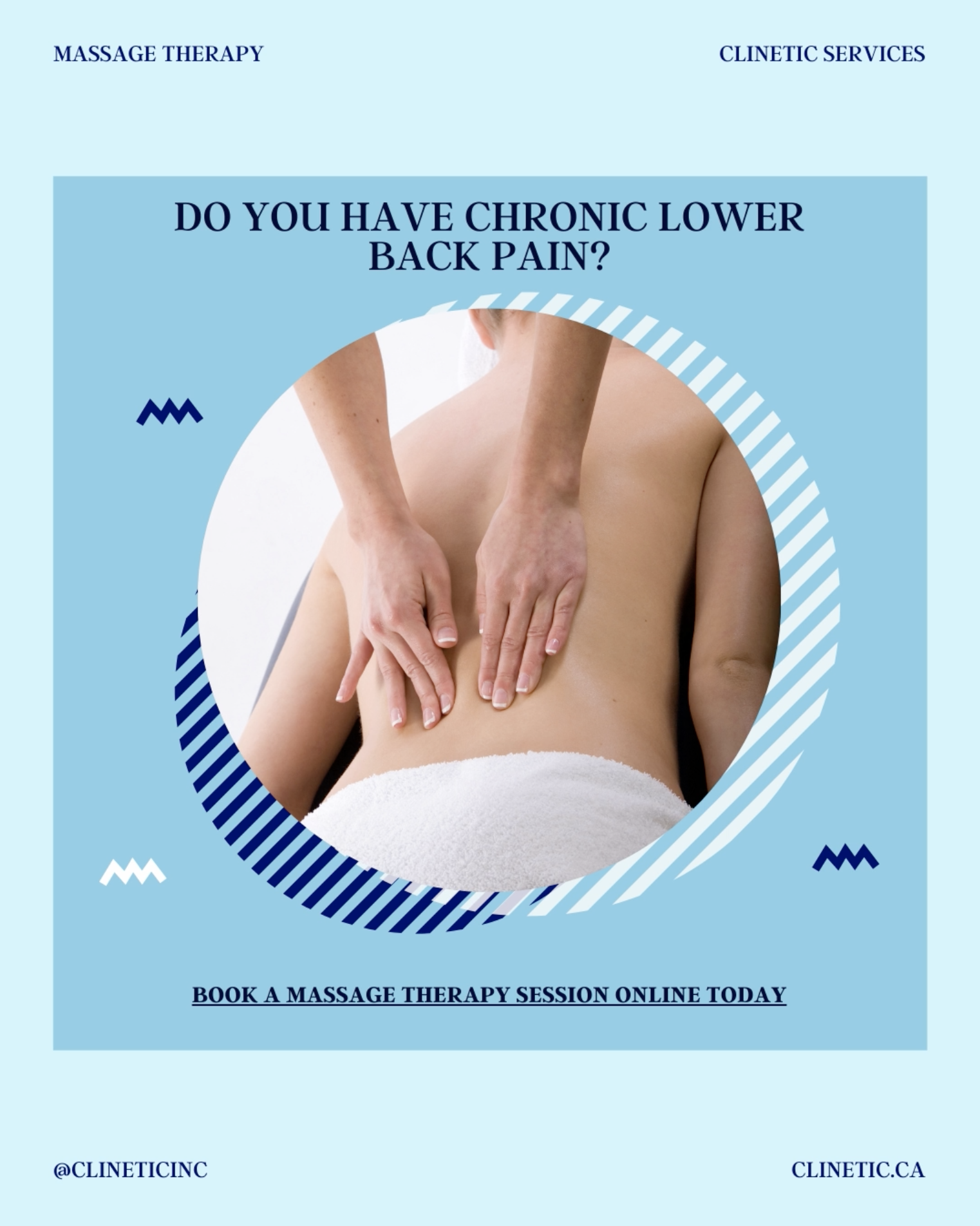 Does chronic lower back pain affect you?