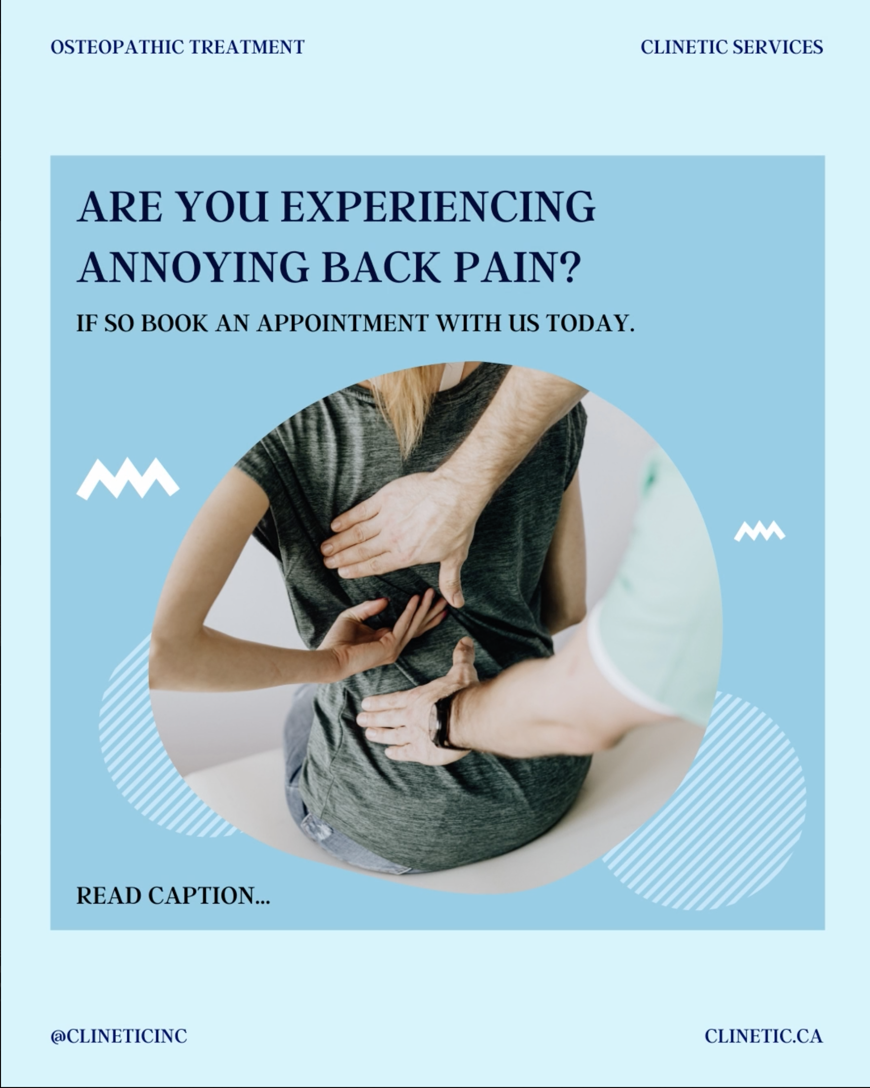 Are you experiencing annoying back pain?
