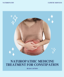 Naturopathic medicine treatment for constipation