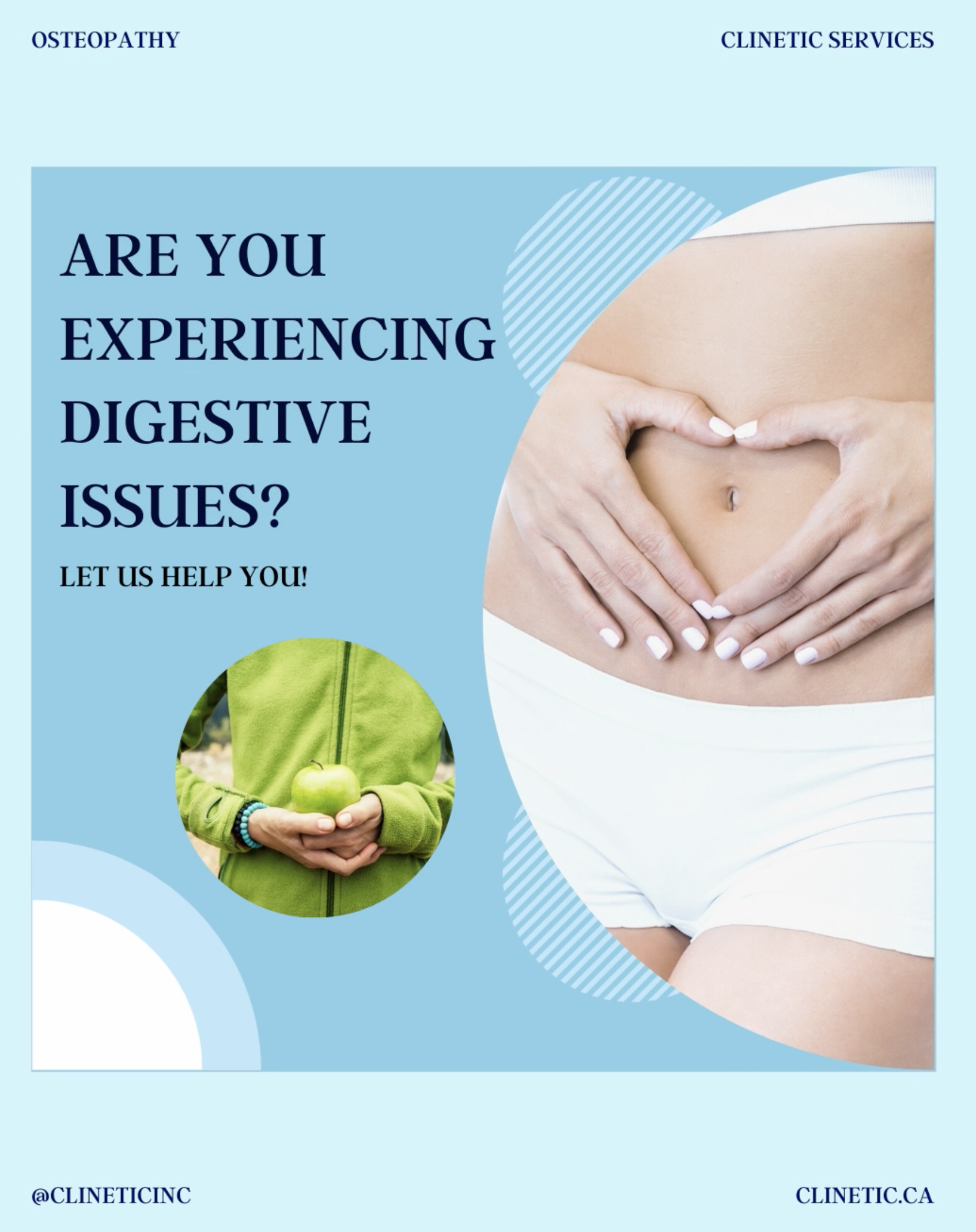 Are you experiencing digestive issues?