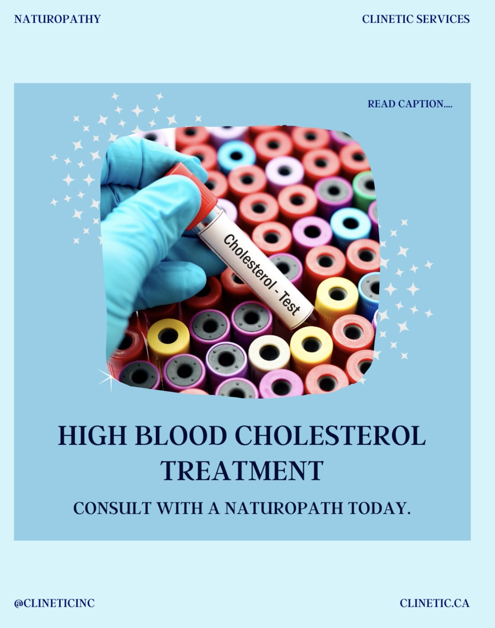 High blood cholesterol treatment