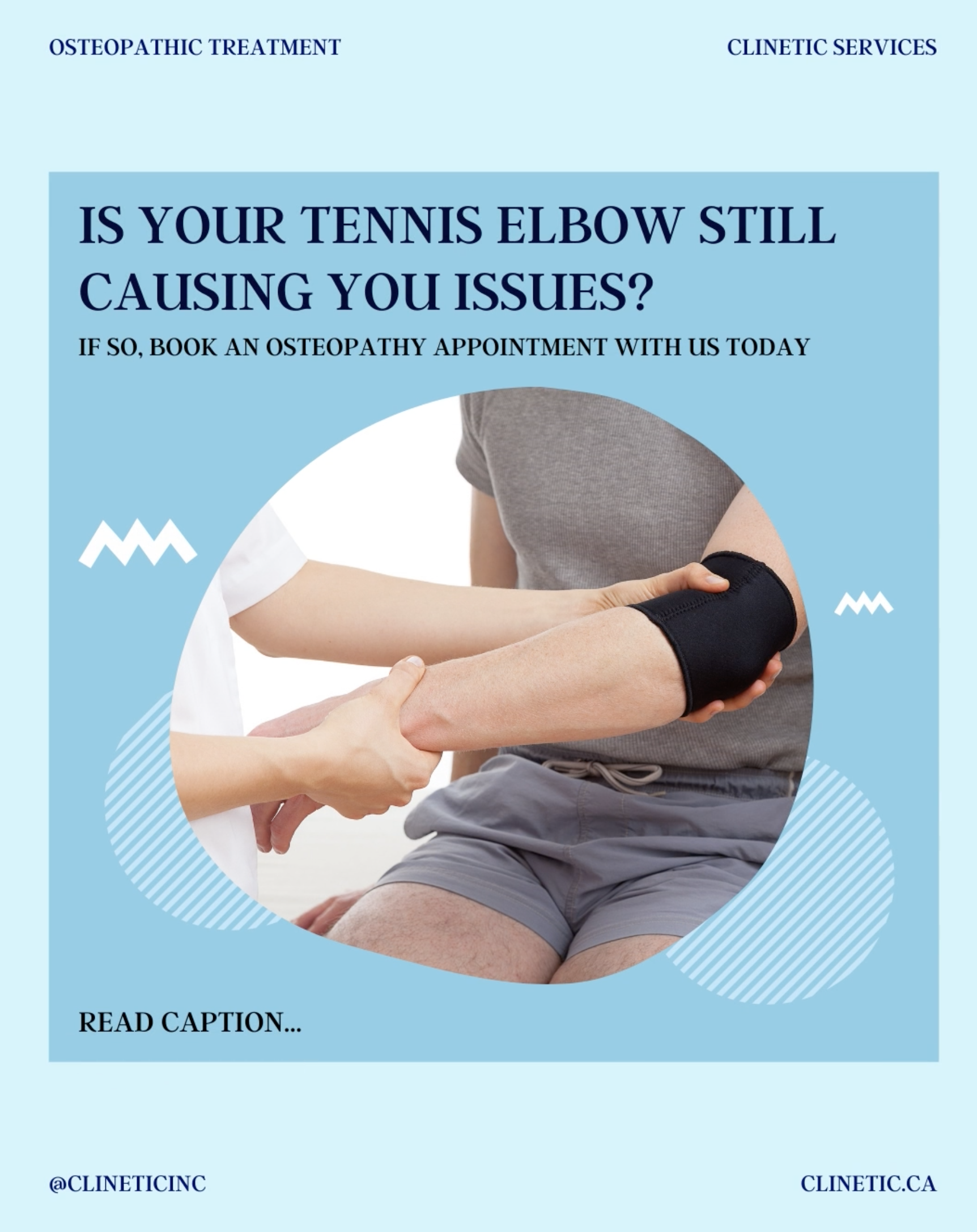 Is your tennis elbow still causing you issues?