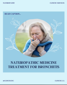 Naturopathic medicine treatment for Bronchitis