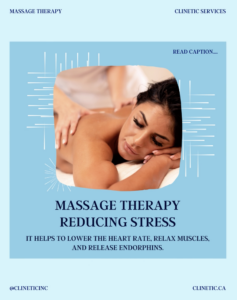 Massage Therapy Reducing Stress