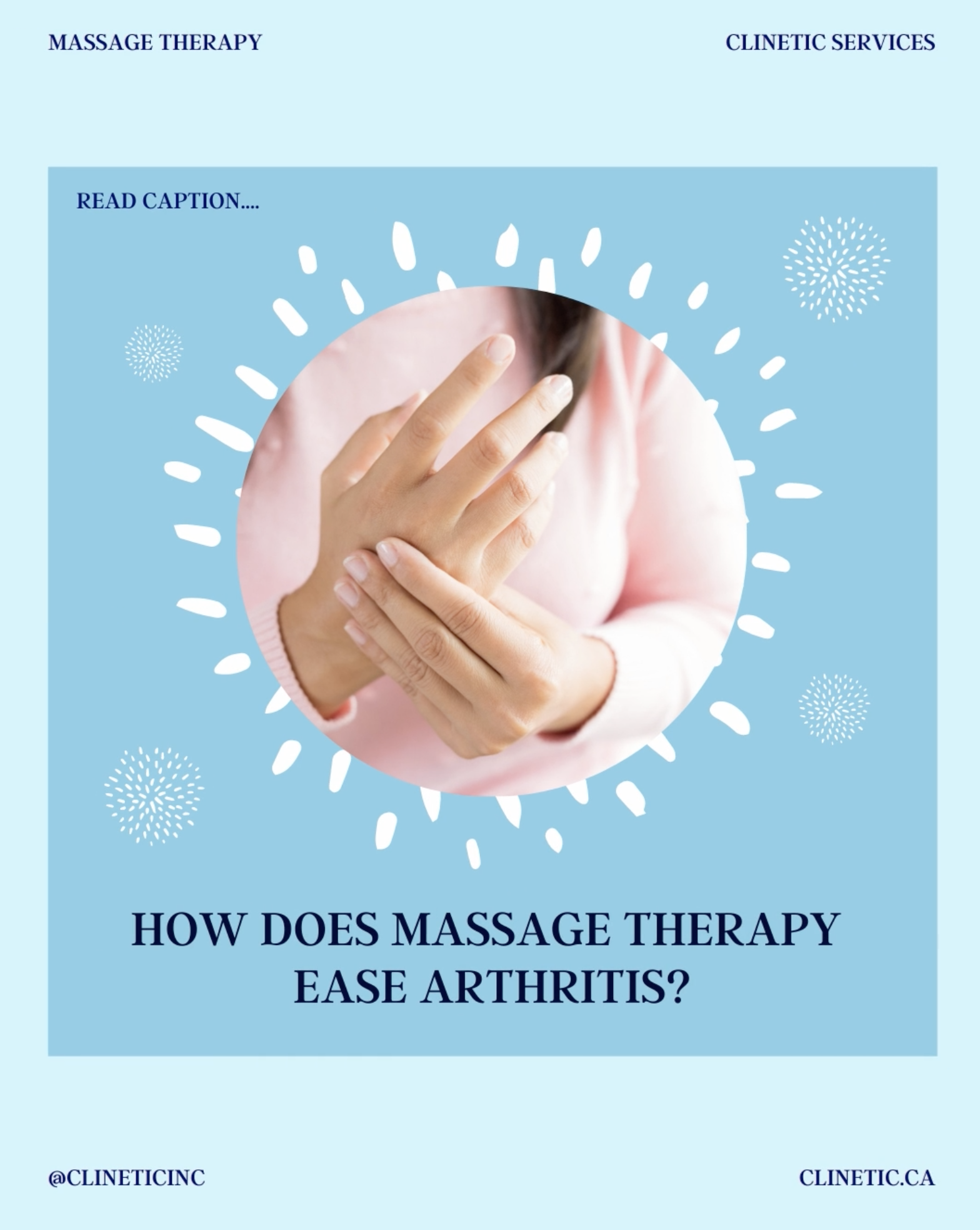 How does massage therapy ease arthritis?