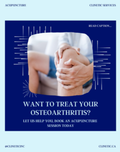 Want to treat your osteoarthritis?