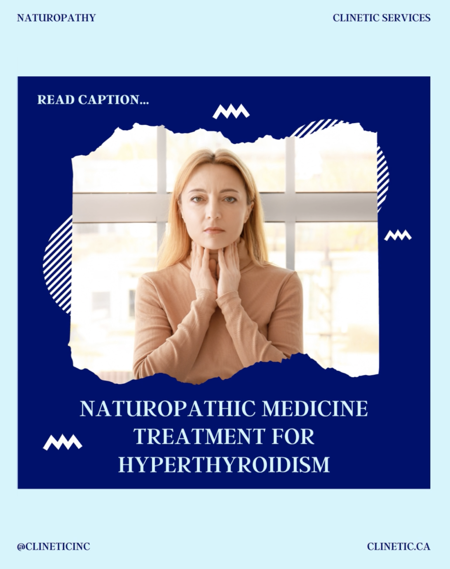 Naturopathic medicine treatment for Hyperthyroidism