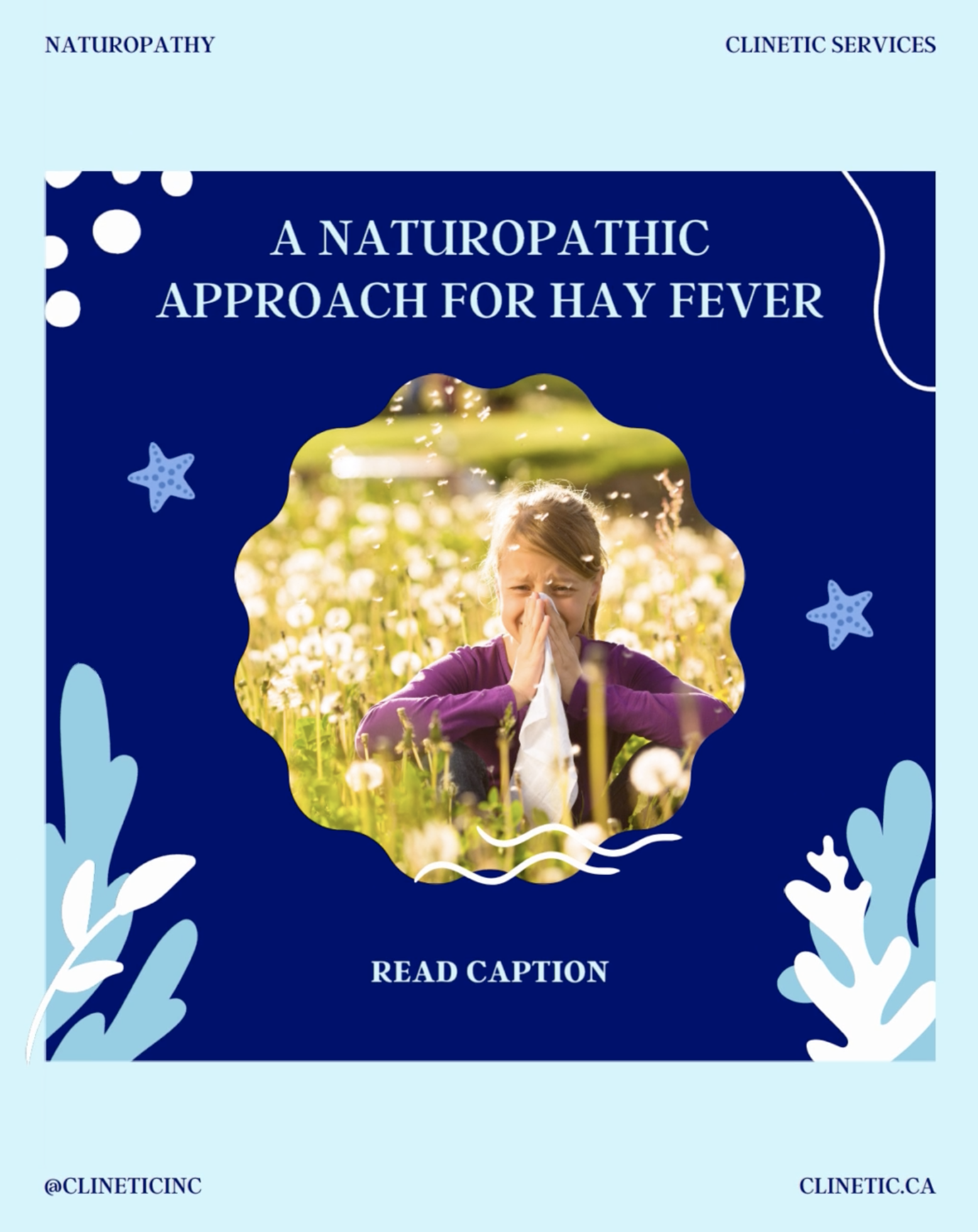 Hay fever is a type of environmental allergy