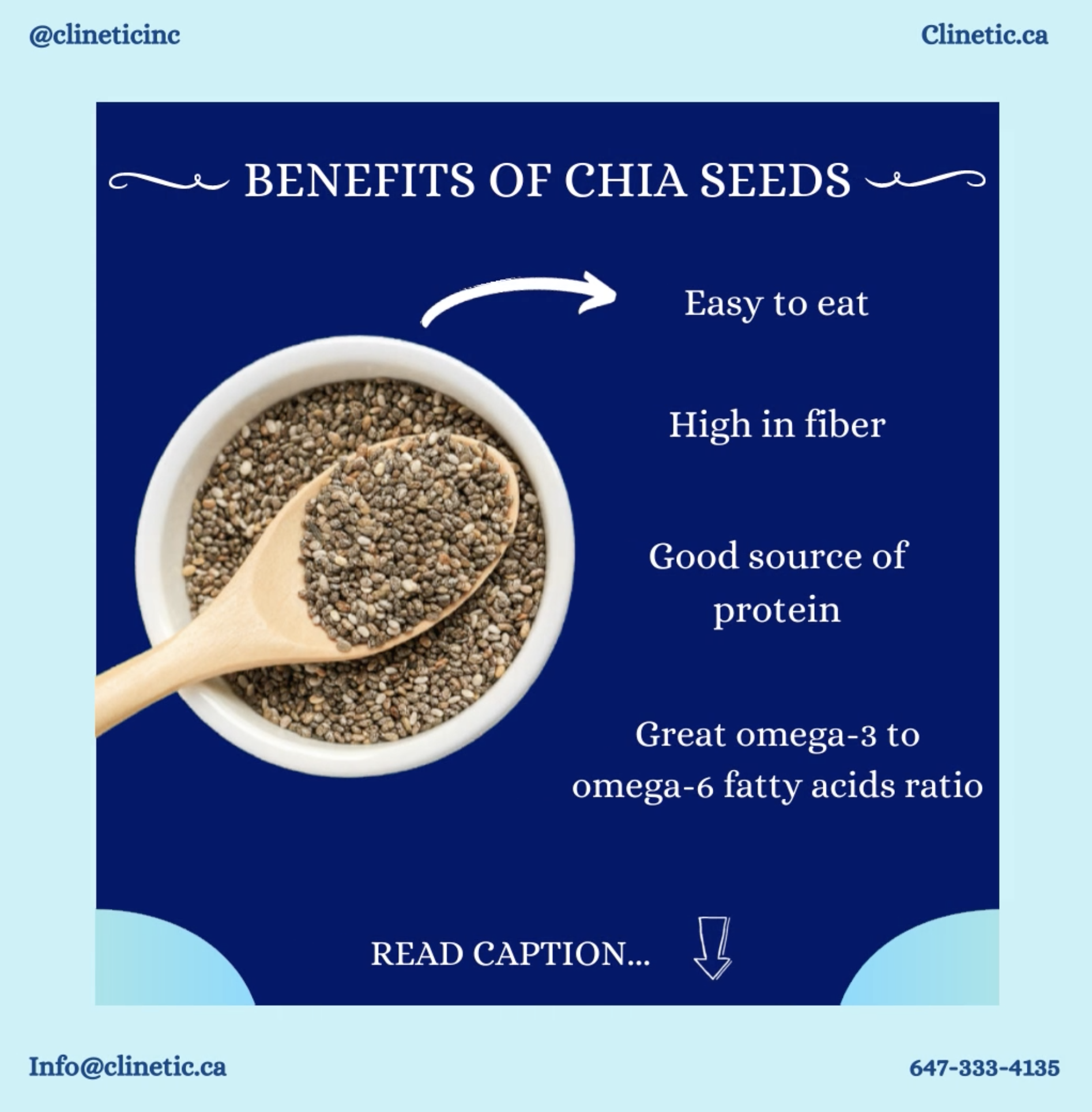 BENEFITS OF CHIA SEEDS